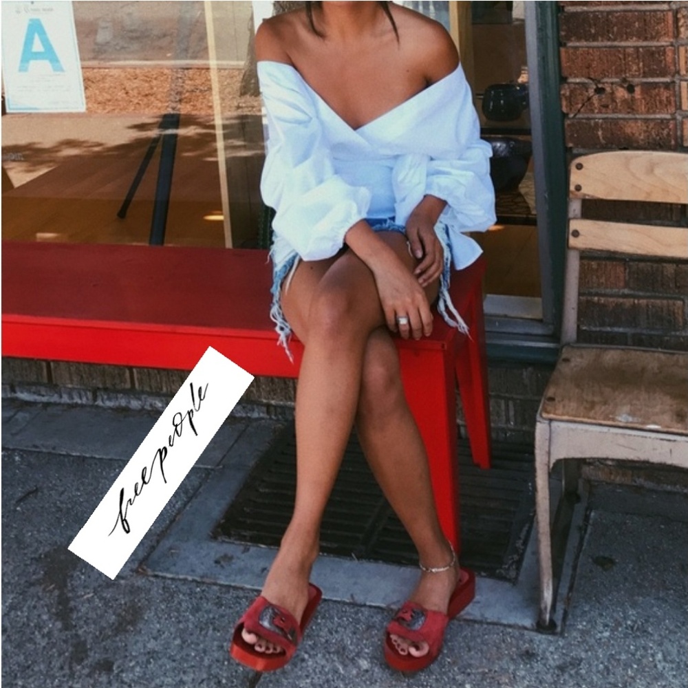 Free People Boho Chic Clogs